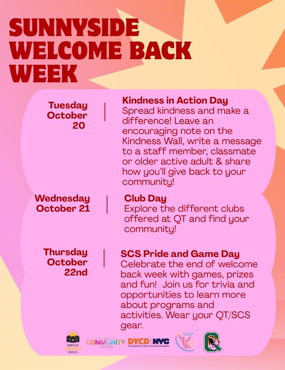 Welcome back week